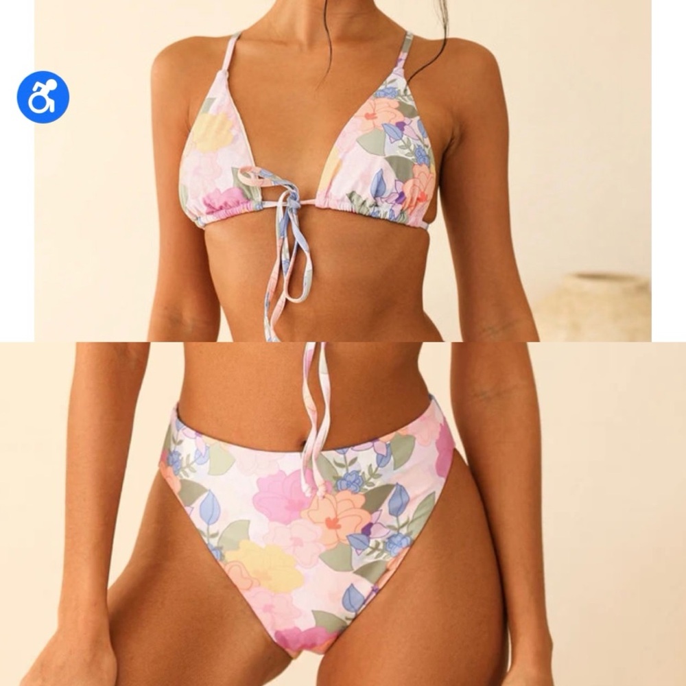 Dippin Daisy’s Cove Top and Seashore Bottoms in Zen Garden | size small